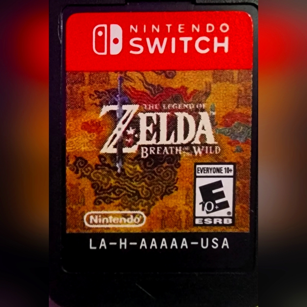 Zelda Breath of the Wild for Nintendo Switch